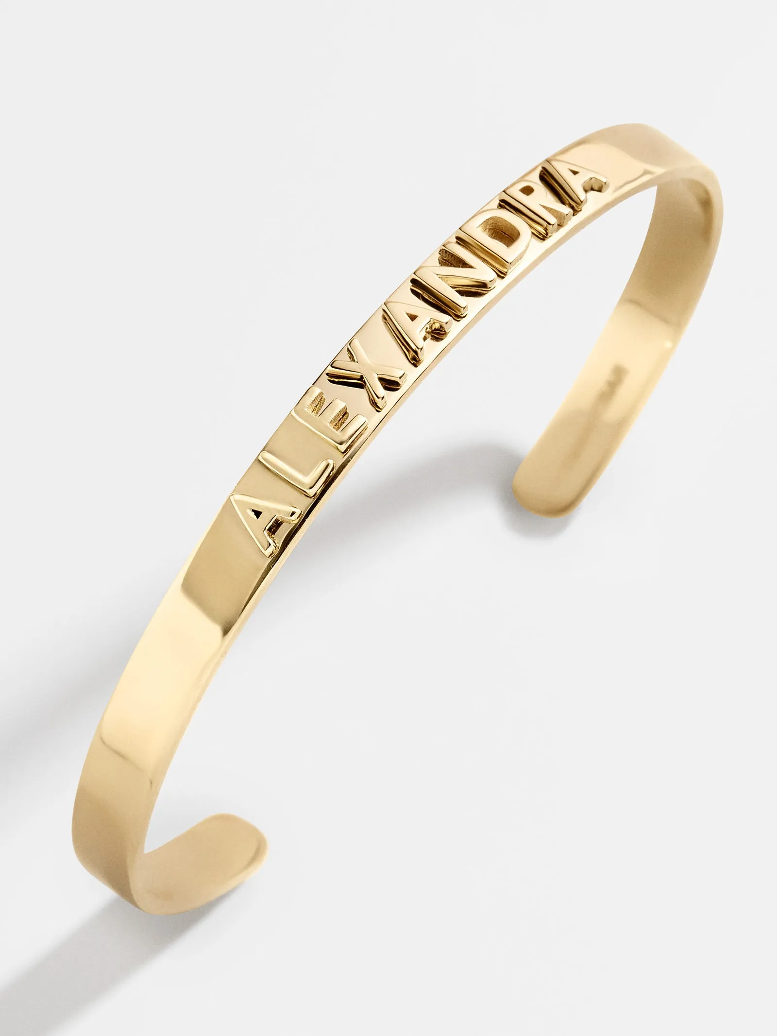 18K Gold Custom Cuff Bracelet