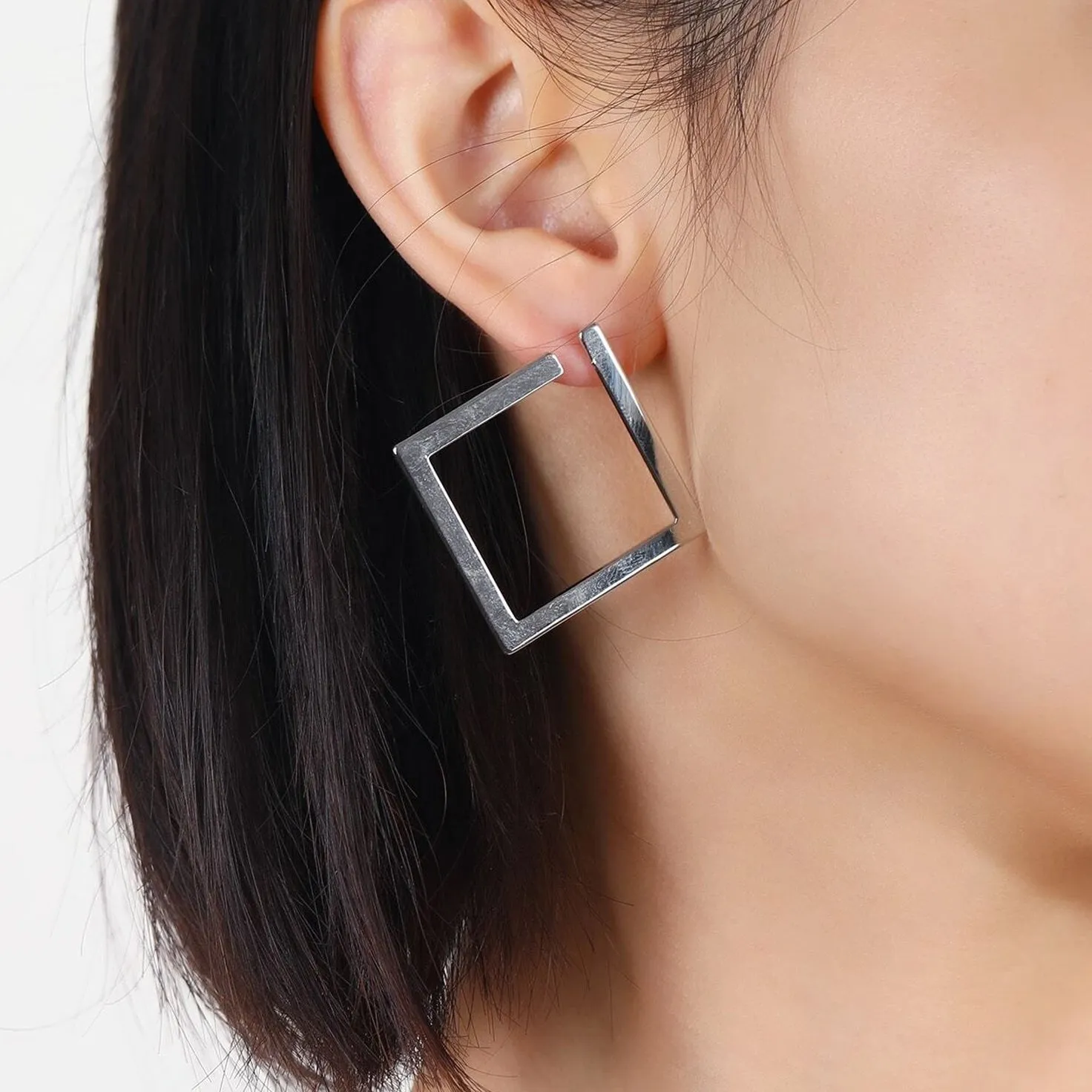 2-Pairs: Minimalist Geometric Drop Earrings