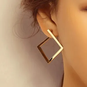 2-Pairs: Minimalist Geometric Drop Earrings