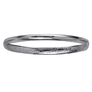 7MM ENGRAVED COMFORT FIT BANGLE