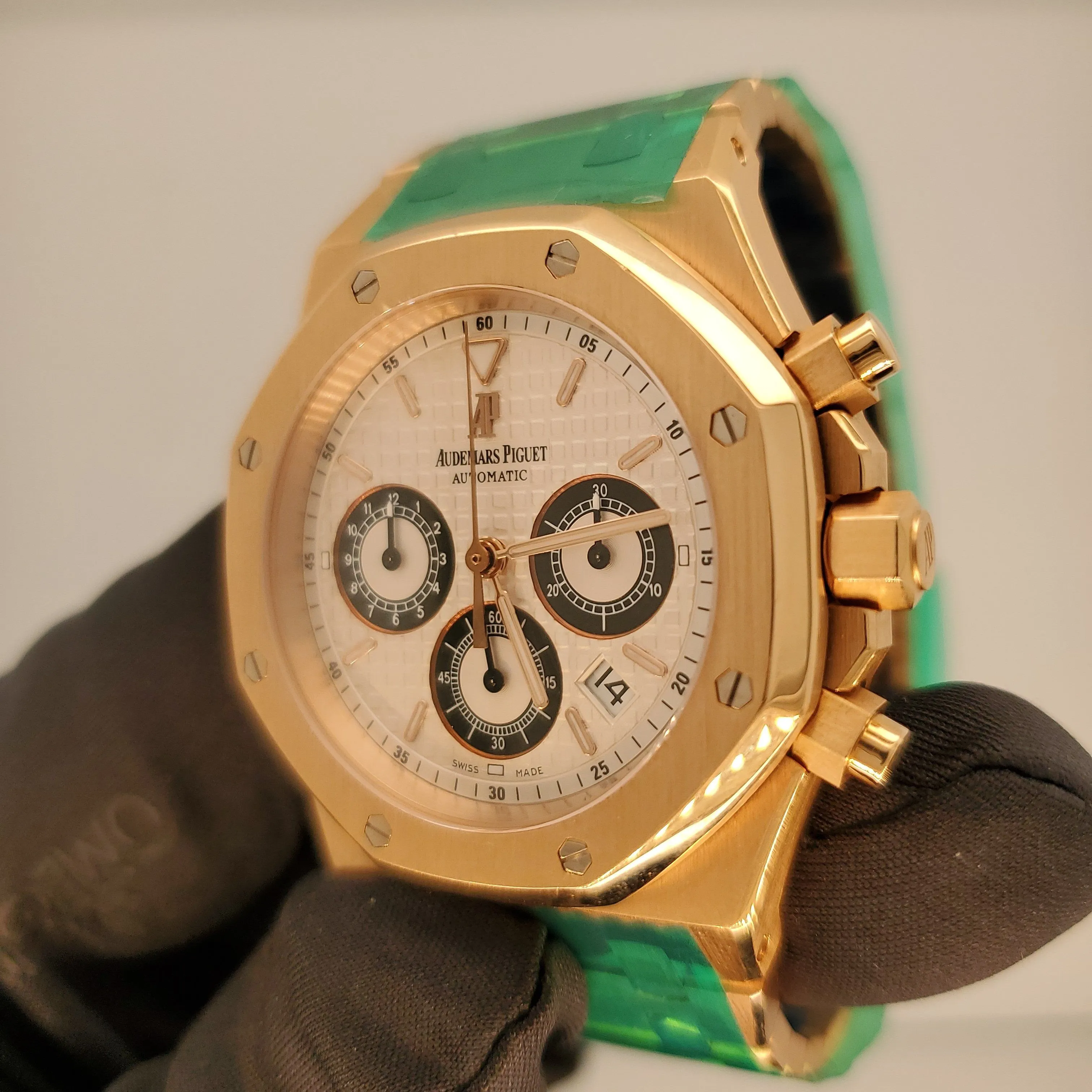 Audemars Piguet Royal Oak 26022OR 18K Rose Gold Chronograph Box & Papers