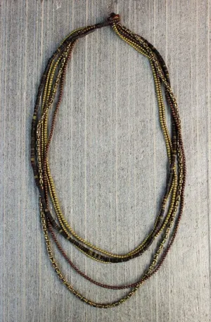 Brass Treasures Necklace