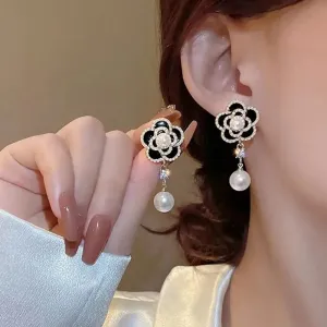 Buy Vintage Real Pearl Drop Earrings and Stud Earrings