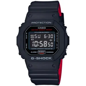 Casio G-SHOCK Black x Red  Heritage Series Men's Watch - DW5600HR-1A