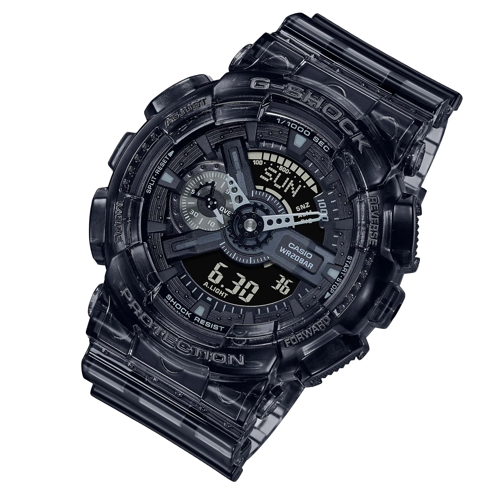 Casio G-SHOCK Transparent Pack Series Analog-Digital Men's Watch - GA110SKE-8A