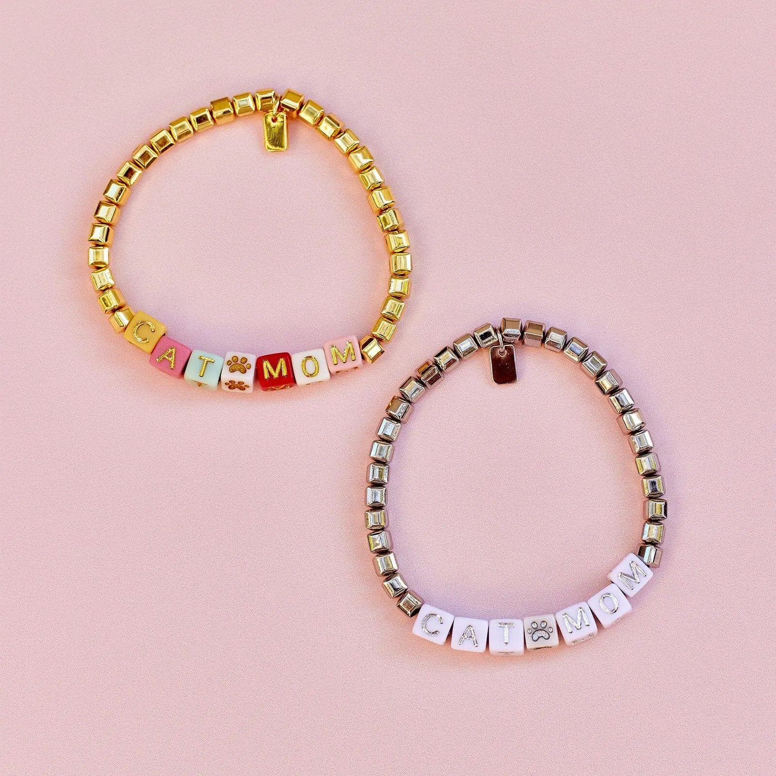 Cat Mom Stretch Bracelet