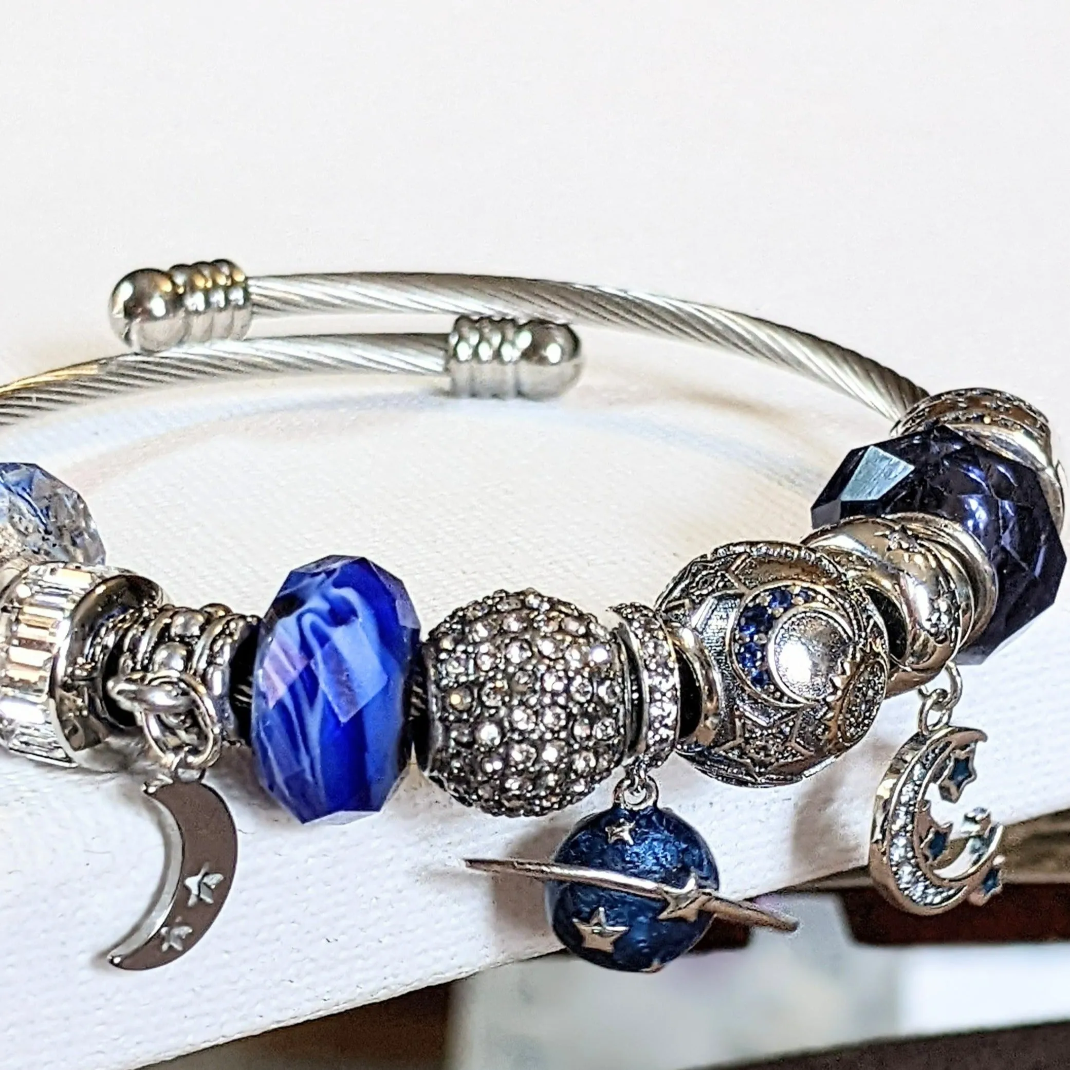 Celestial Euro Cuff Wrap Bracelet