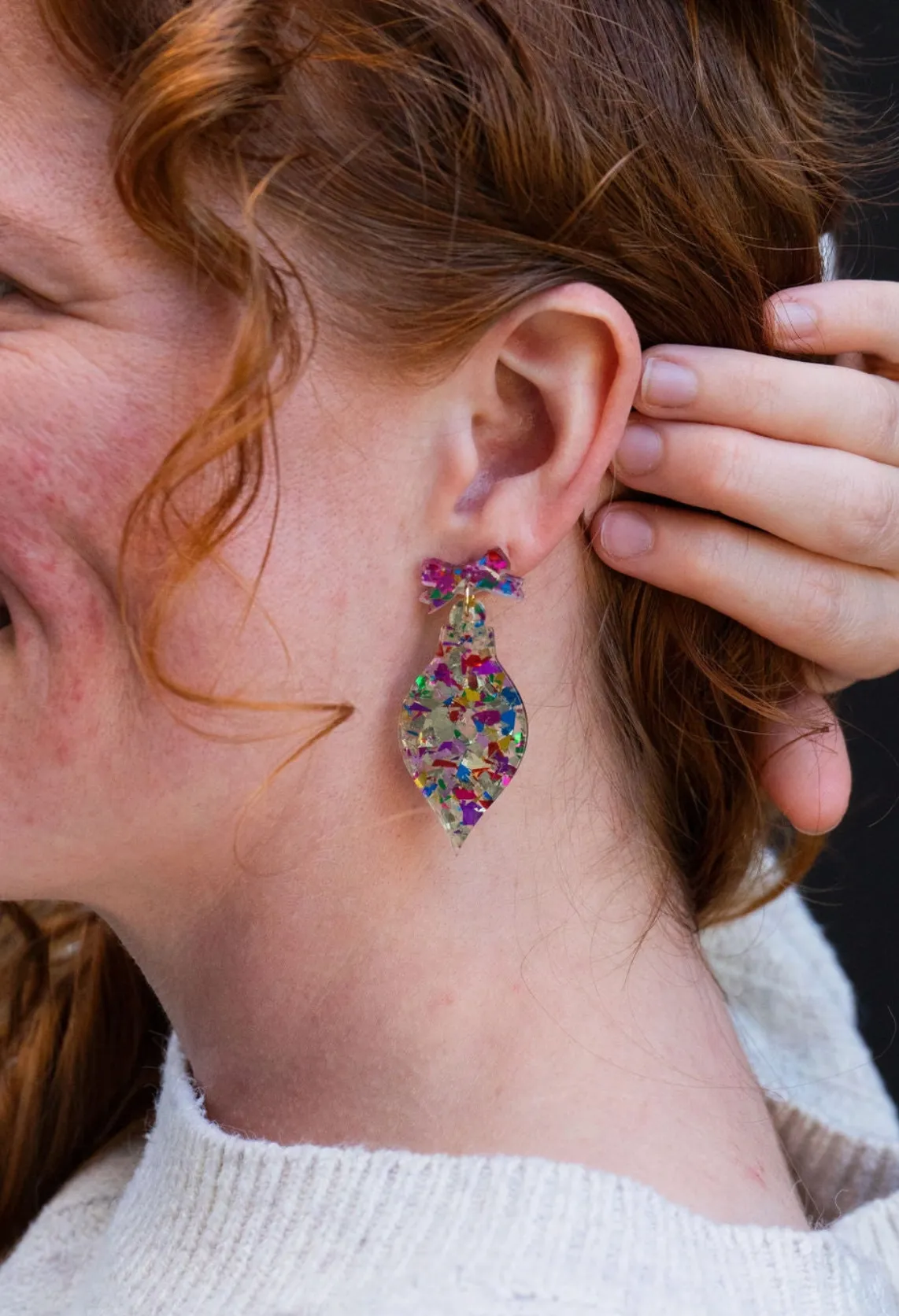 Christmas Ornament Earrings