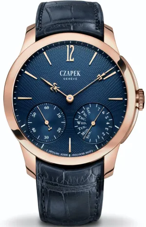 CZP Watch Quai Des Bergues Gold Royal Blue Limited Edition