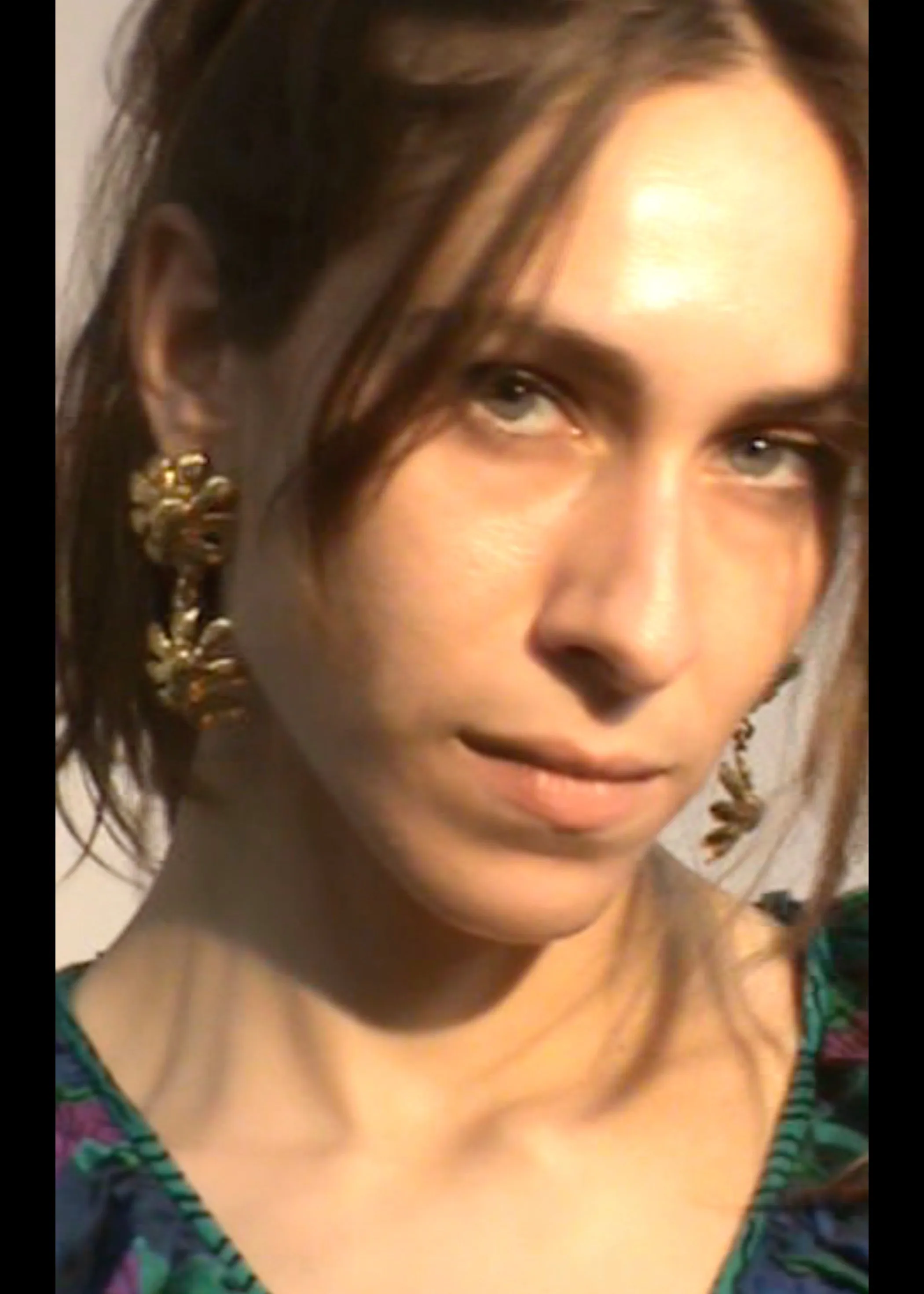 Double Bubble Earrings in Gold