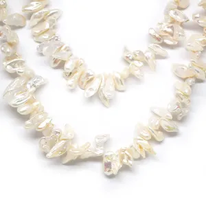 Endless Biwa Pearl Necklace