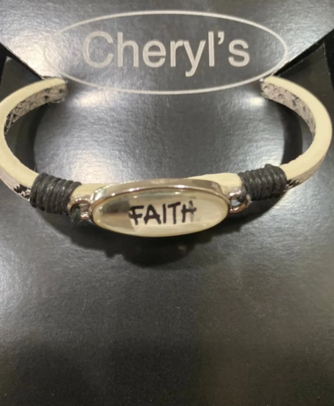 Faith Bracelet