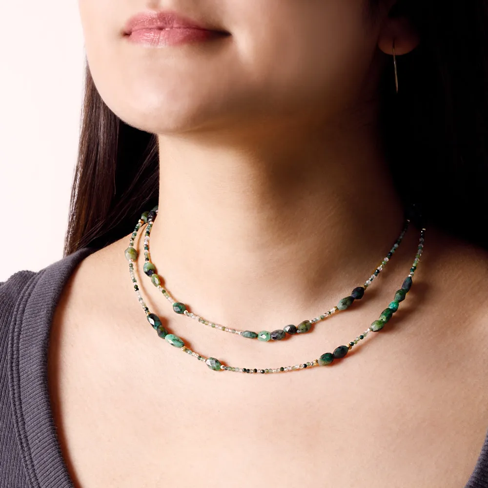 Fields of Clover Stone Strand Necklace | Available to Ship October 29, 2024