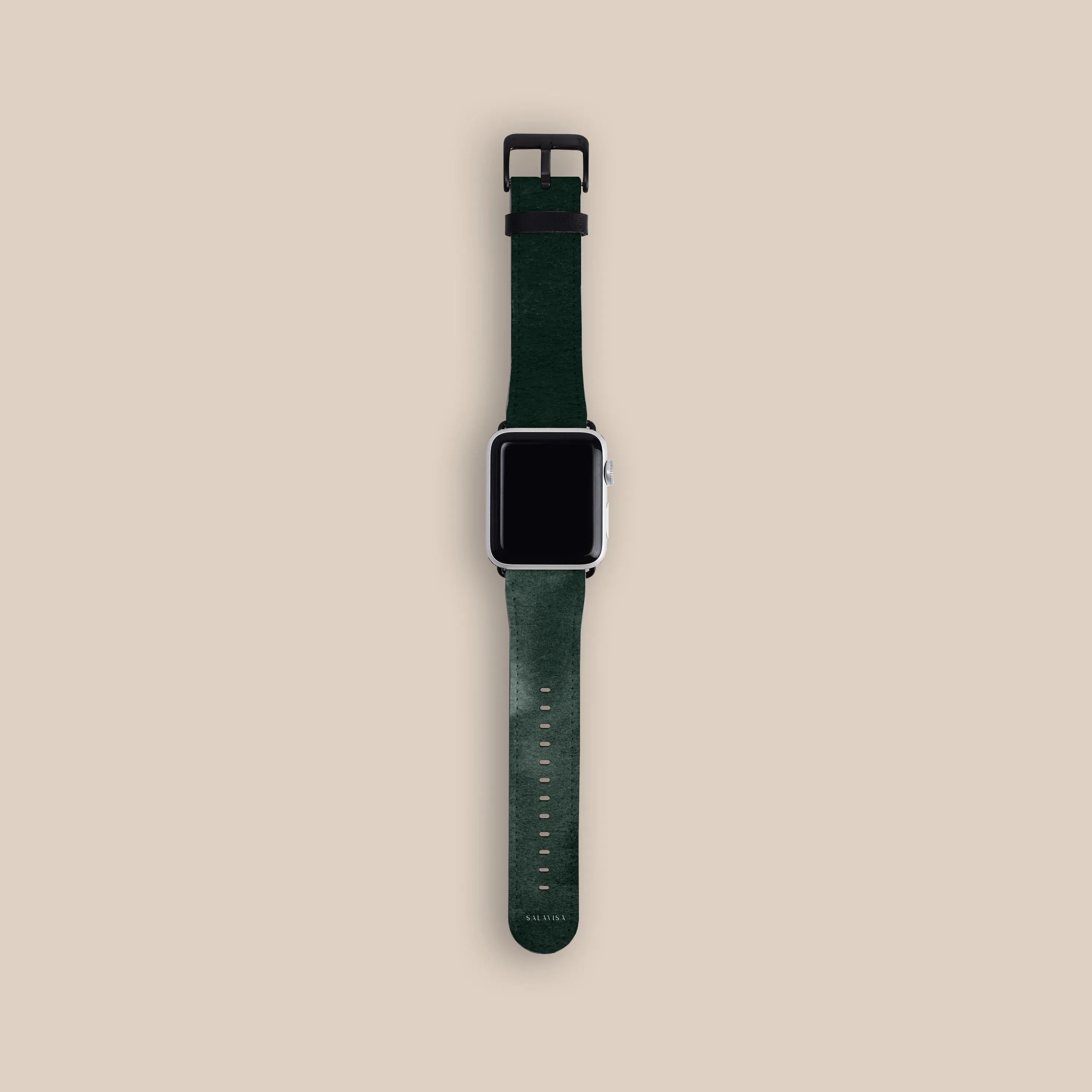 Forest Green Watercolor Apple Watch Band