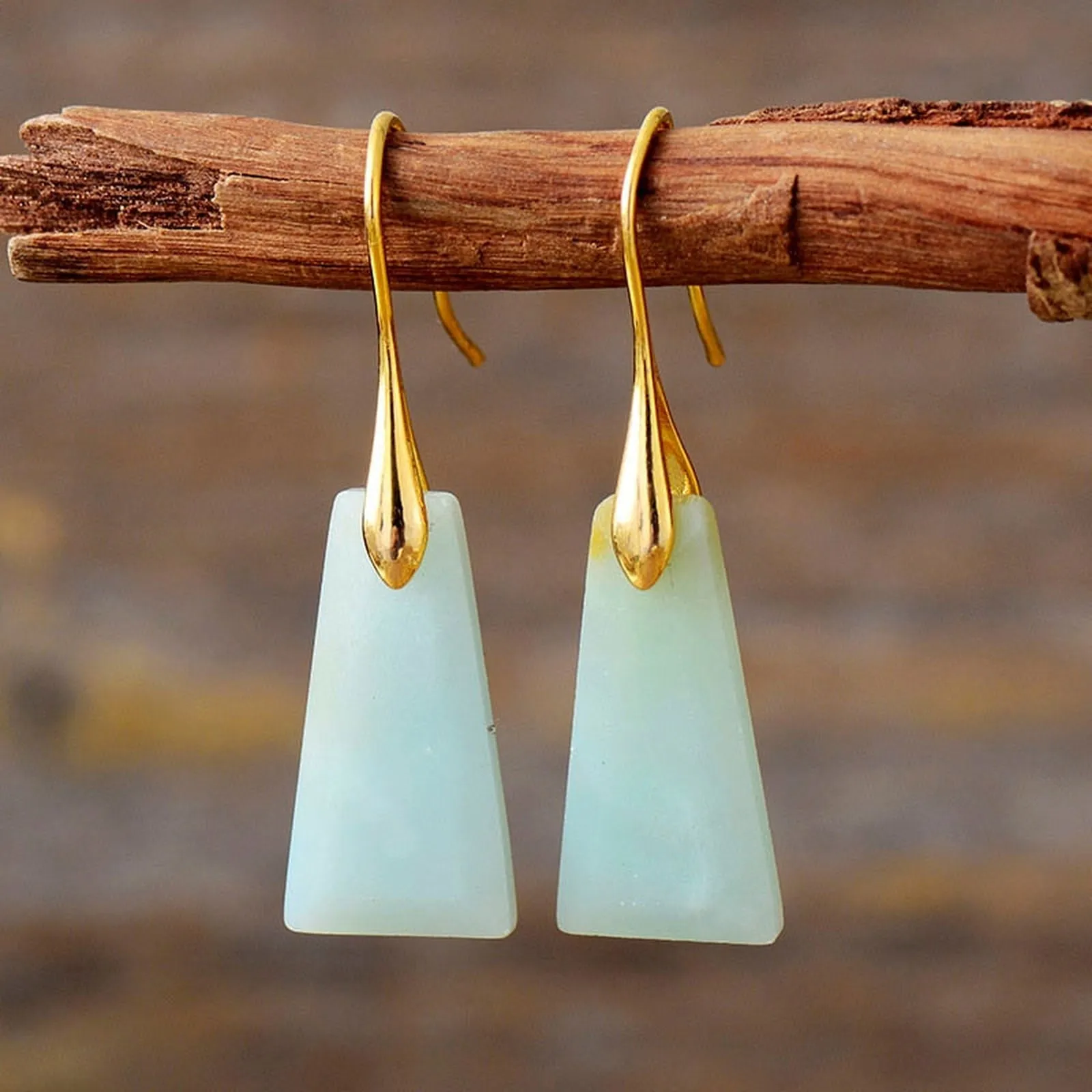 Geometric Drop Earrings Collection