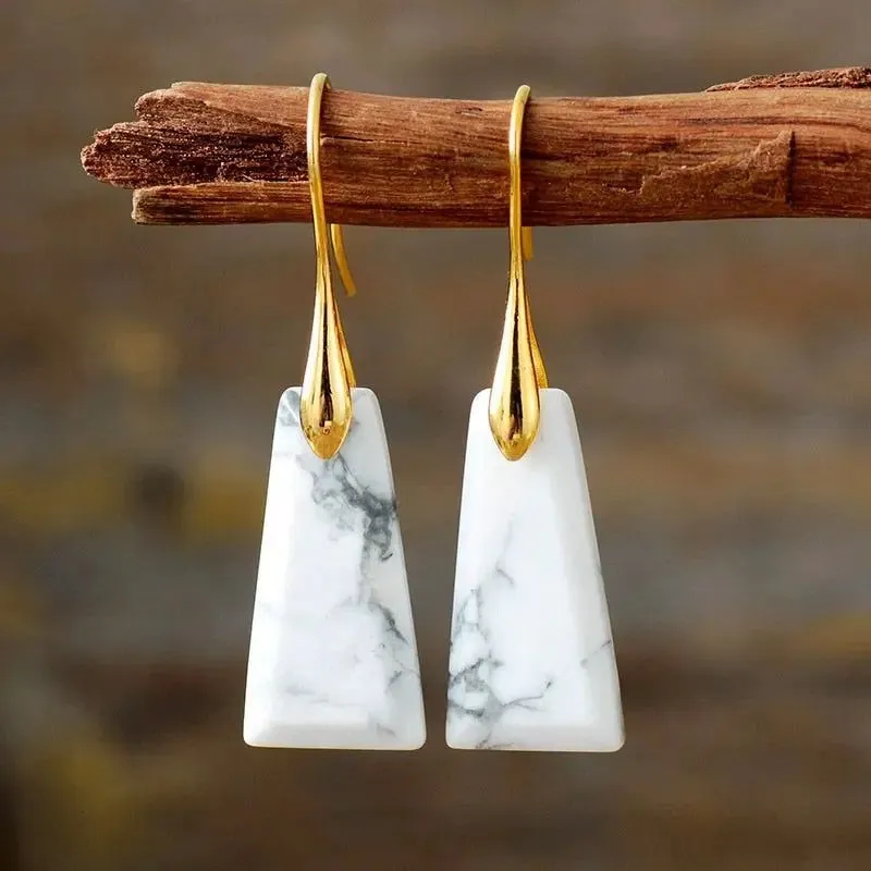 Geometric Drop Earrings Collection