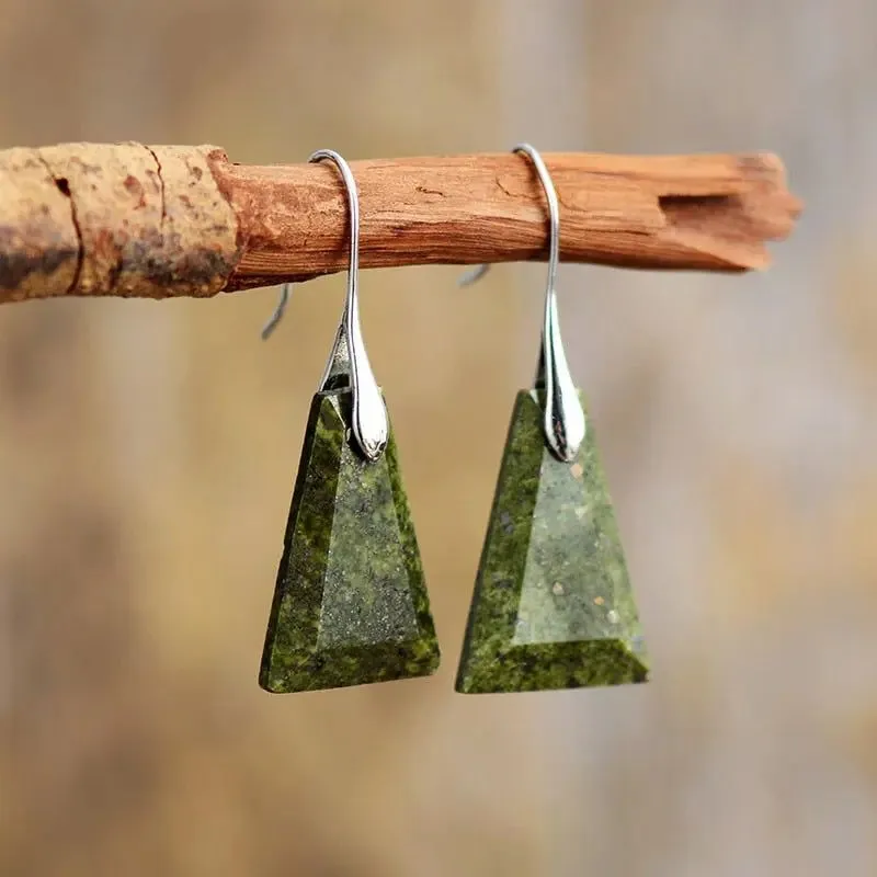 Geometric Drop Earrings Collection