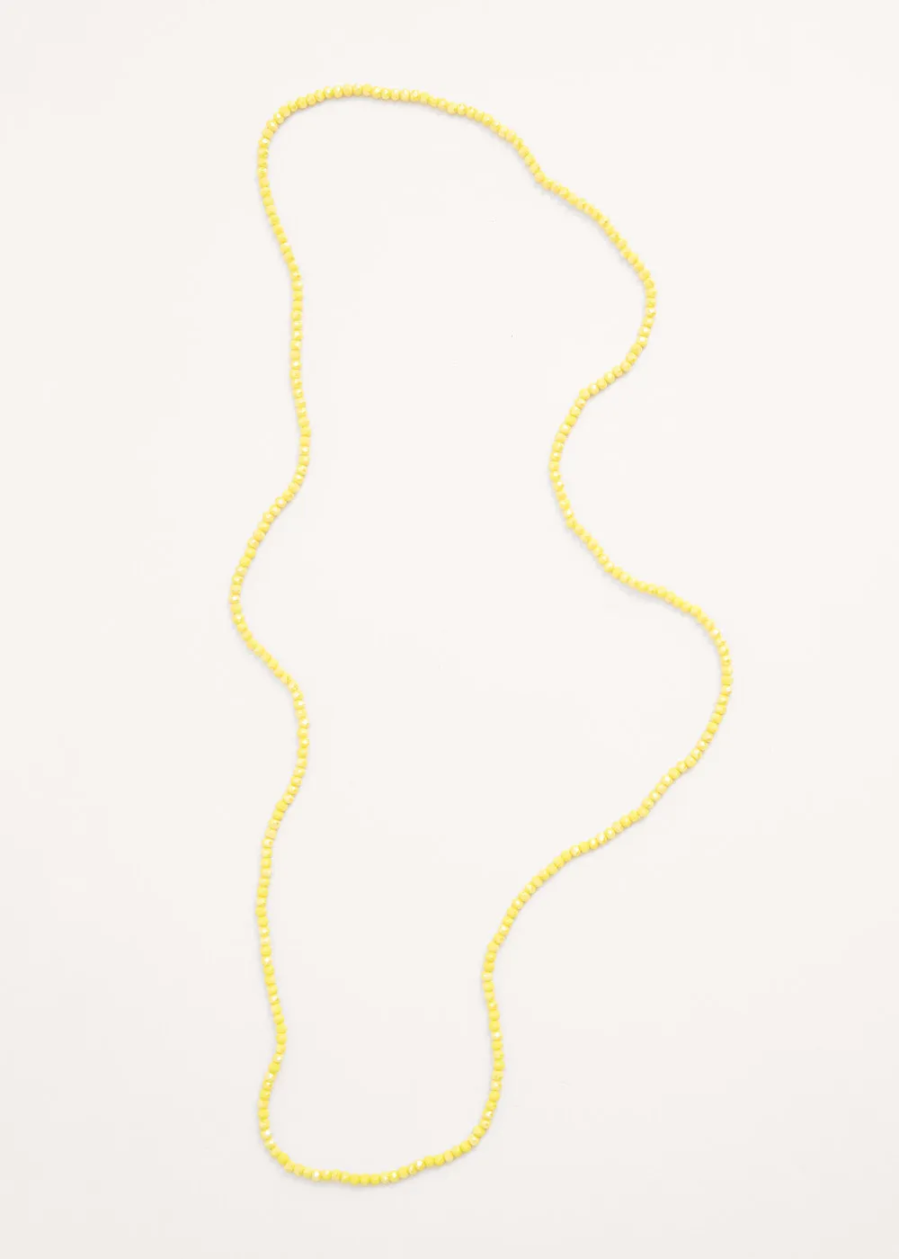 JULI CRYSTAL NECKLACE - YELLOW