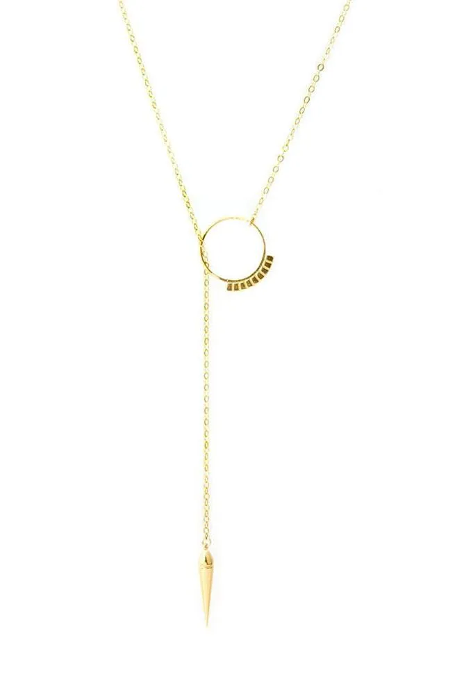 Katie Dean Jewelry King & Queen Lariat Necklace