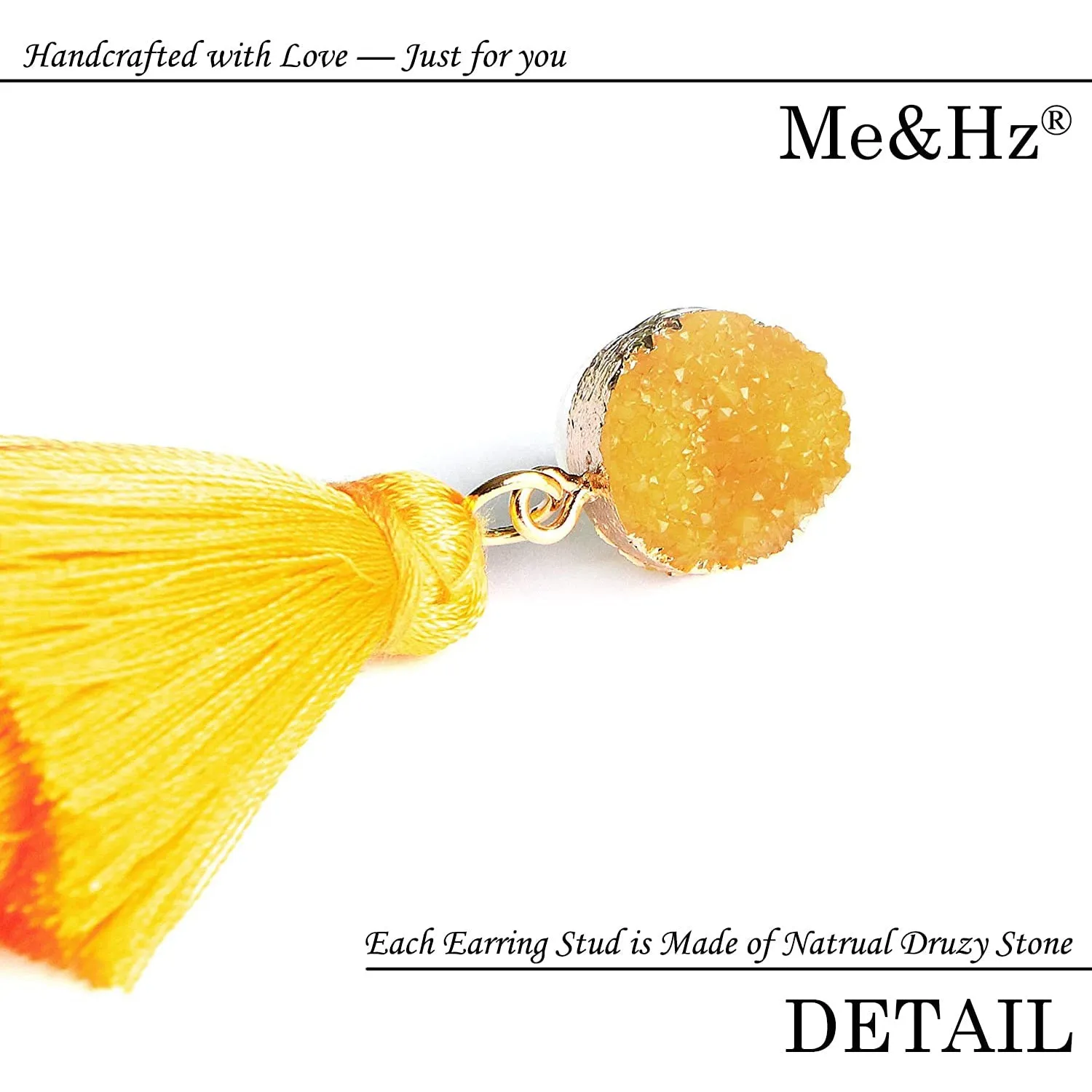 Me&Hz Colorful Layered Tassel Earrings