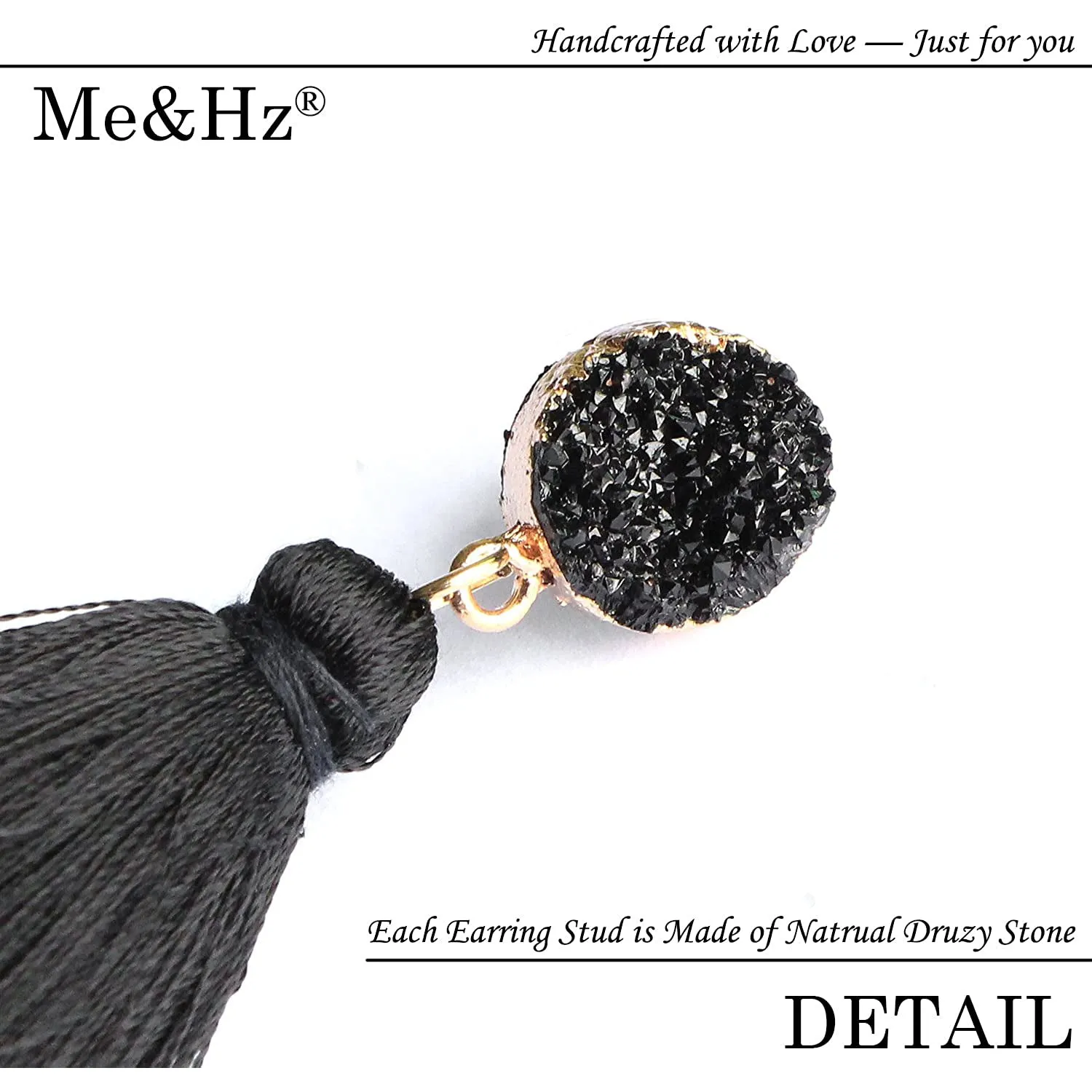 Me&Hz Colorful Layered Tassel Earrings