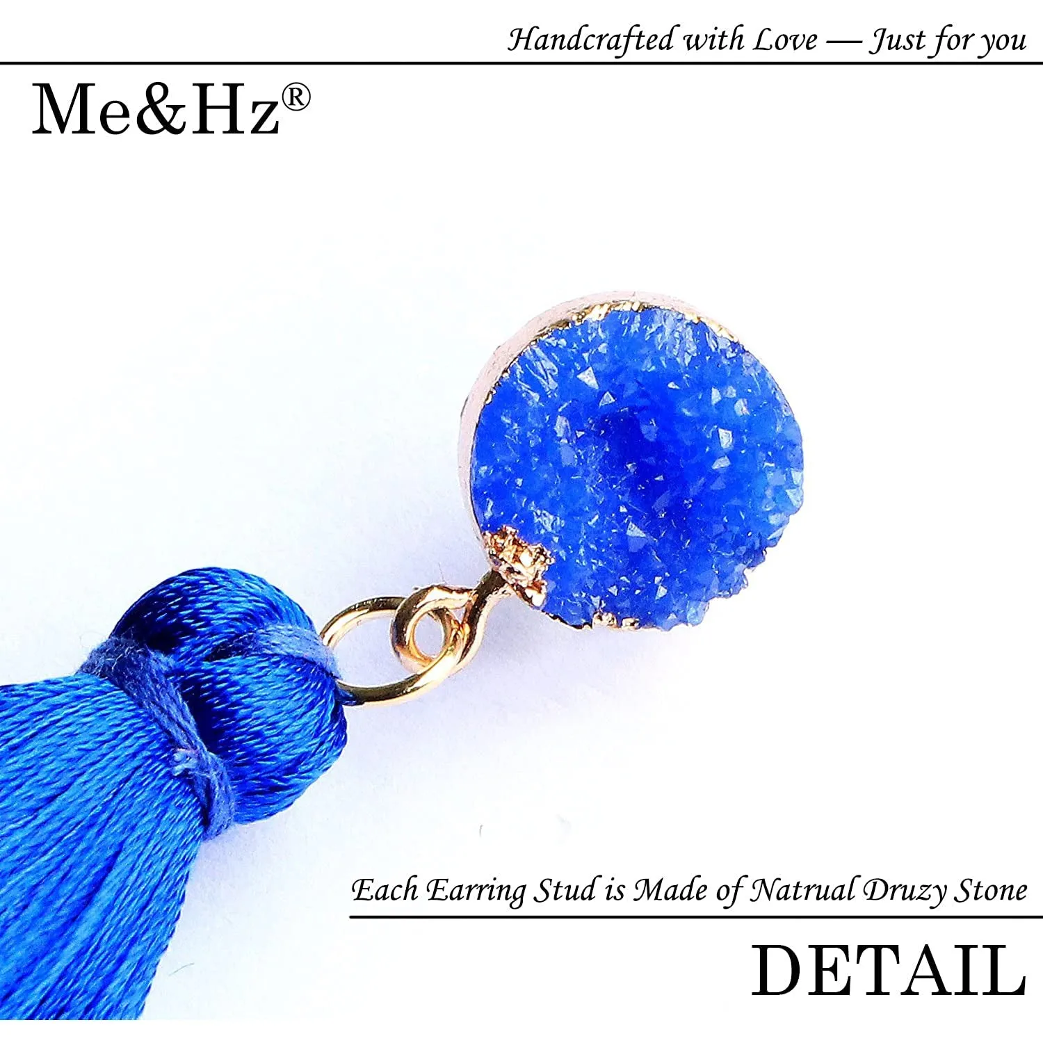 Me&Hz Colorful Layered Tassel Earrings