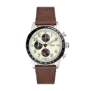 Men Sport Tourer 42mm Cream Watch