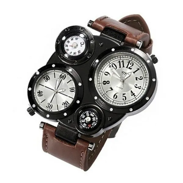 Men's Fashion Watch Dual Movement