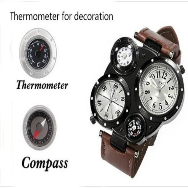 Men's Fashion Watch Dual Movement