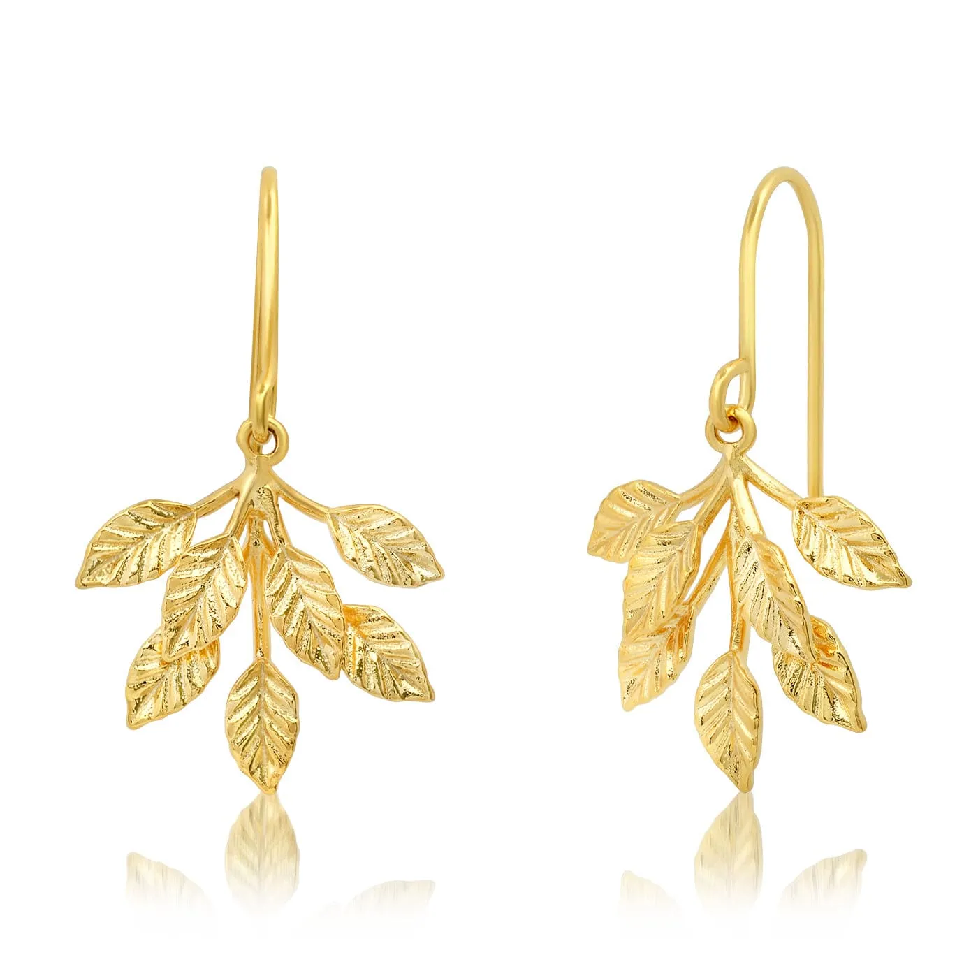 Midas Gold Leaf Earrings