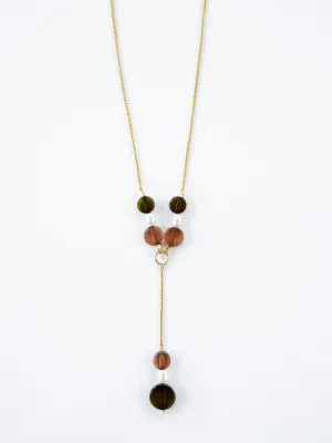 Mod Bead Necklace - Gold