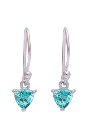 Naazuk earrings, neon apatite - Wholesale