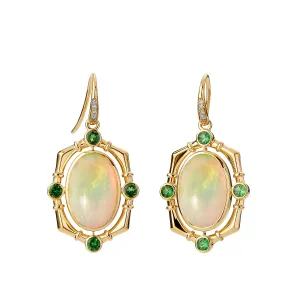 Opal Earrings