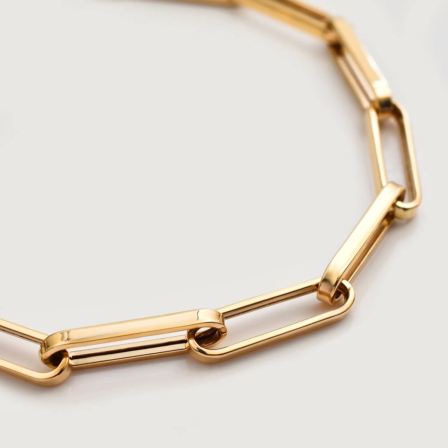 Paperlink Bracelet in 14K Gold