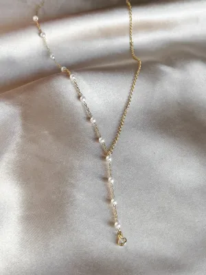 Pearl Bead Chain Necklace