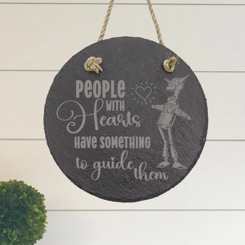 People with Hearts Sign