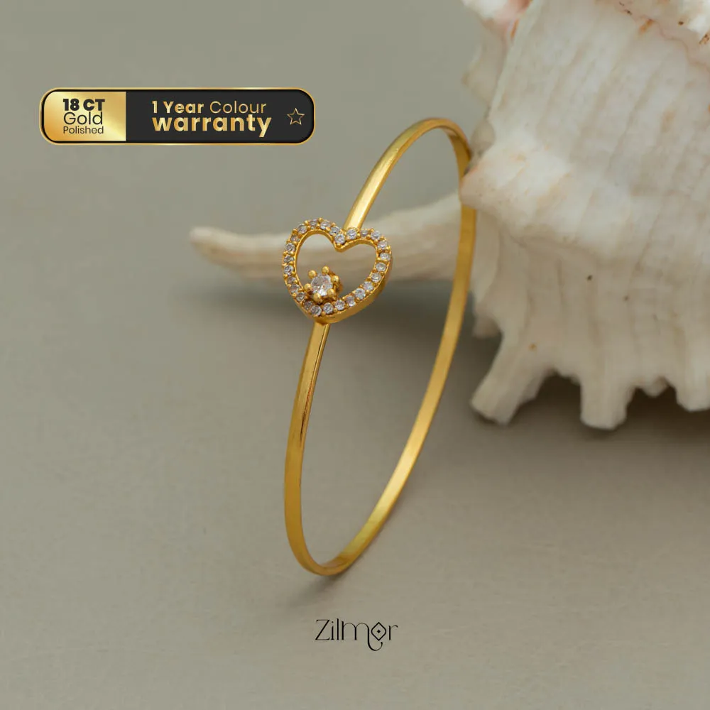 PP101207 - Gold Plated Openable Bangle