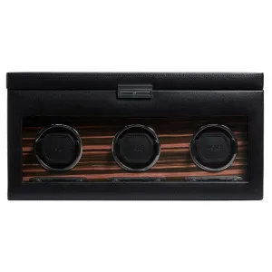 Roadster Triple Watch Winder with Storage