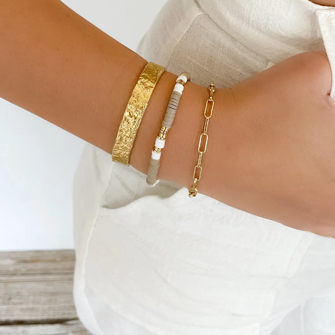 Savana Bracelet Stack - Latte