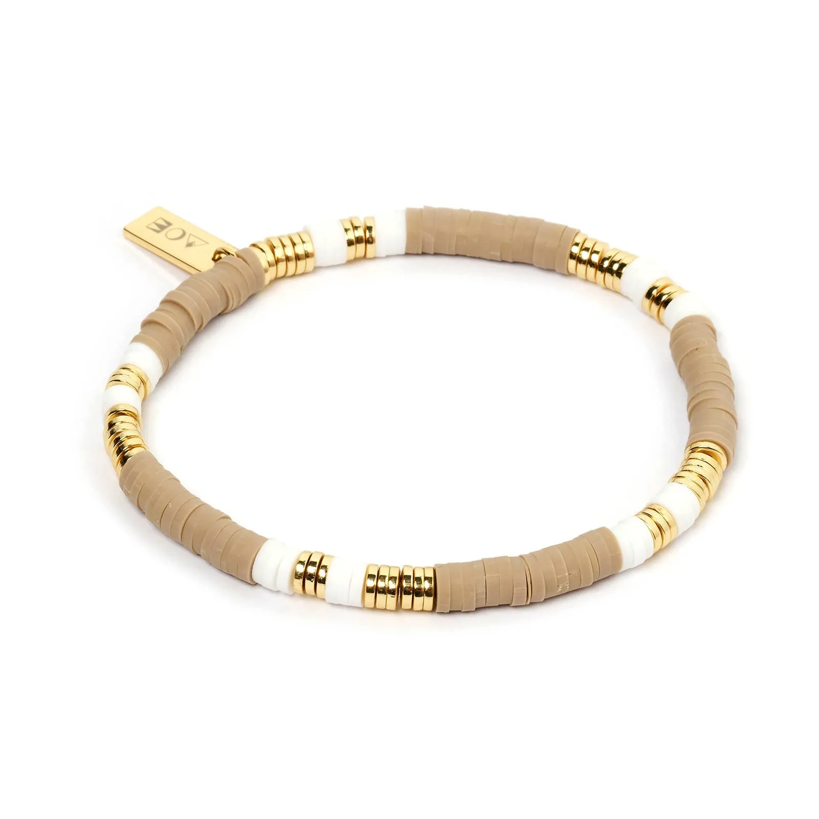 Savana Bracelet Stack - Latte