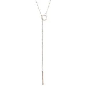 Silver Circle Lariat