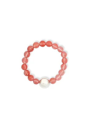 Simon Sebbag - Stretch Cherry Quartz Bracelet