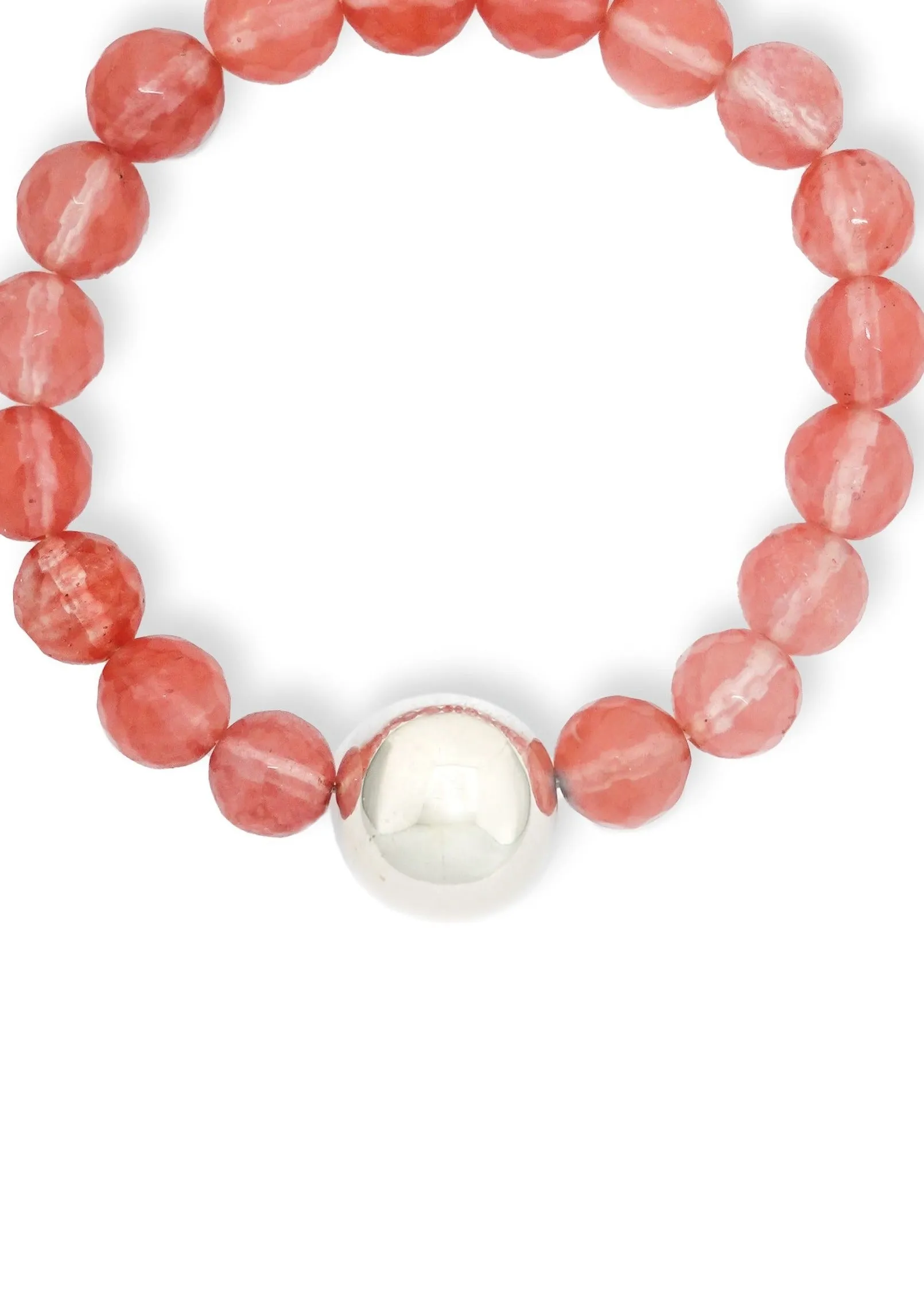 Simon Sebbag - Stretch Cherry Quartz Bracelet