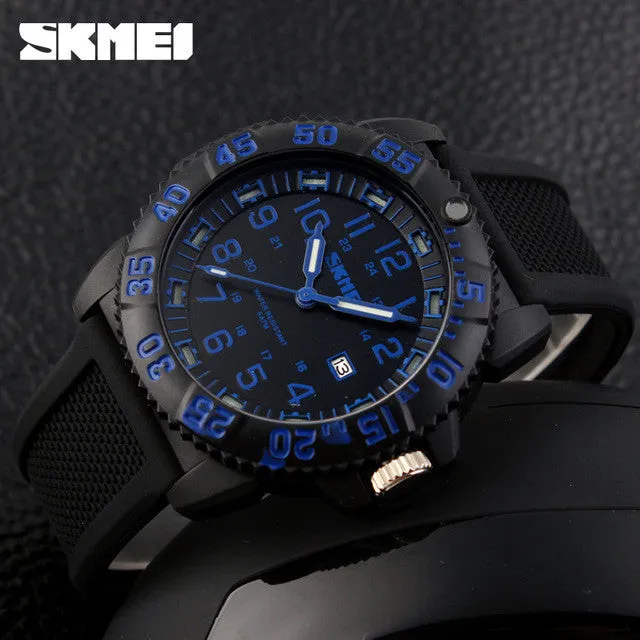 Skmei Brand Sports Watches Men Waterproof Quartz Running Watches Men's Wristwatches 50M Shock Water Resistant Watch Relojes