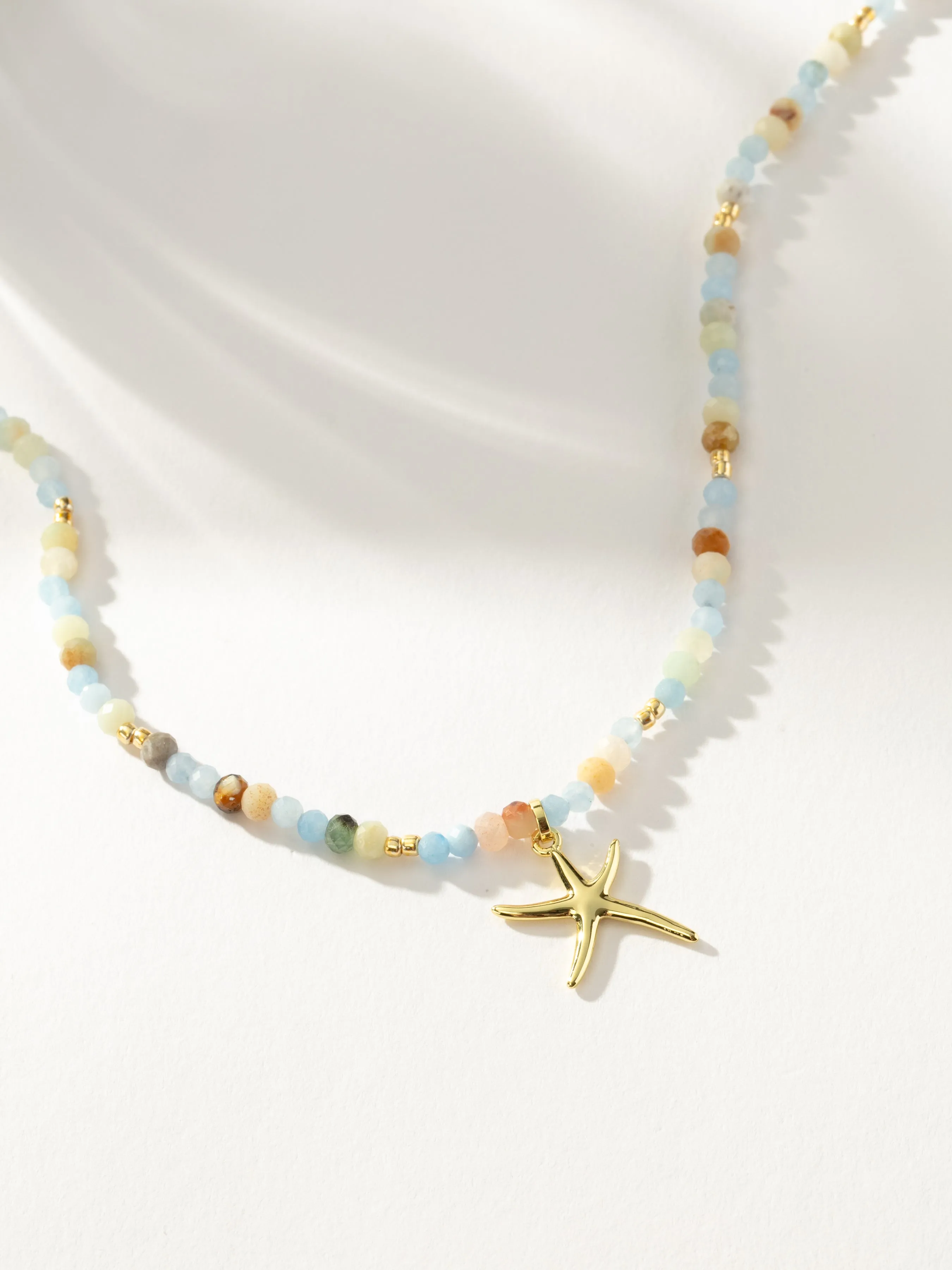 Starfish Beaded Necklace