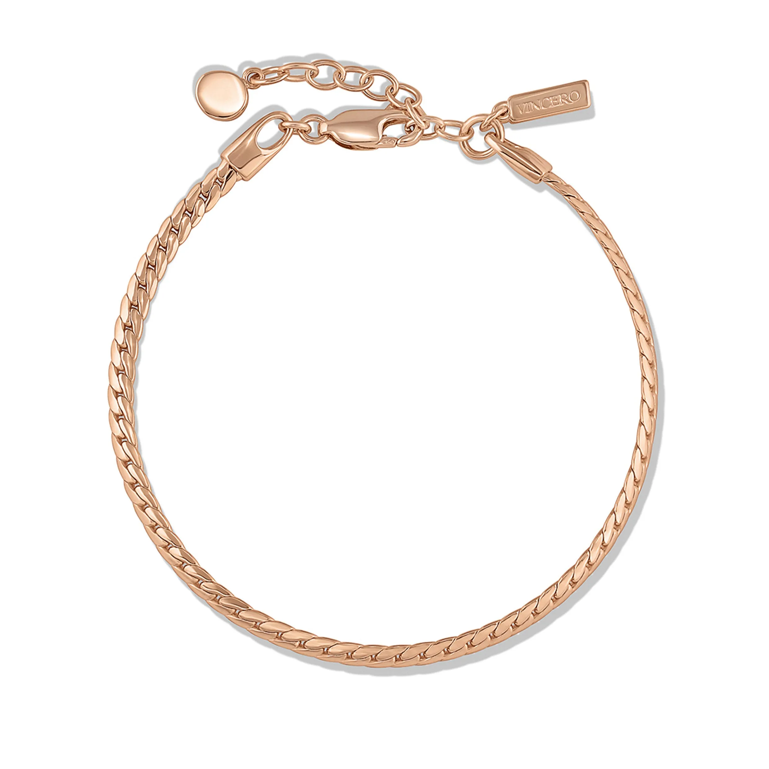 The Serpentine Bracelet - Rose Gold