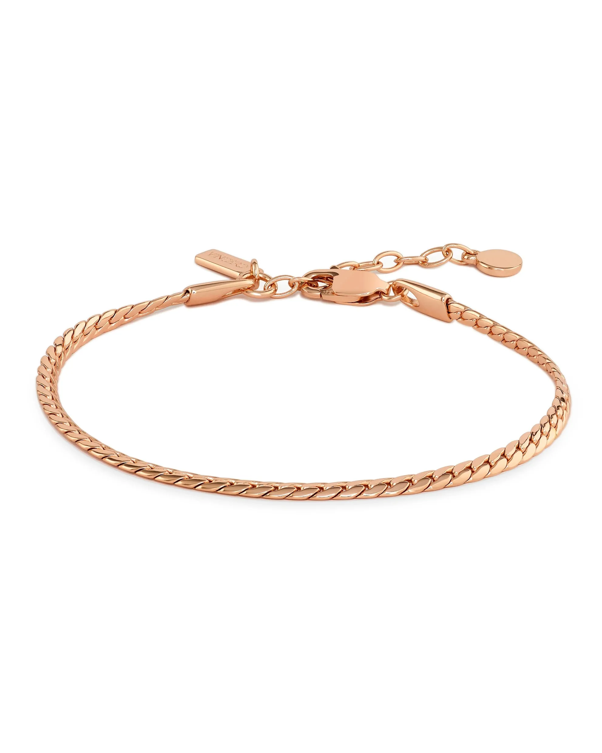 The Serpentine Bracelet - Rose Gold