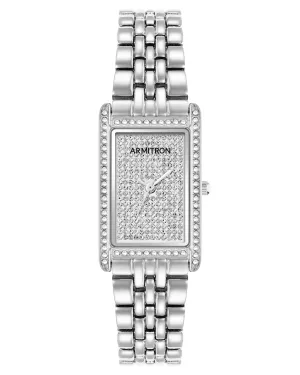 Sleek Silver Tilly Crystal™ Watch, 20mm