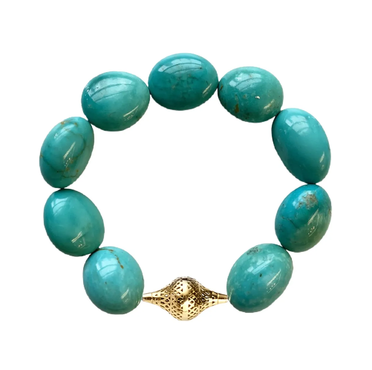 TURQUOISE STRETCH BRACELET