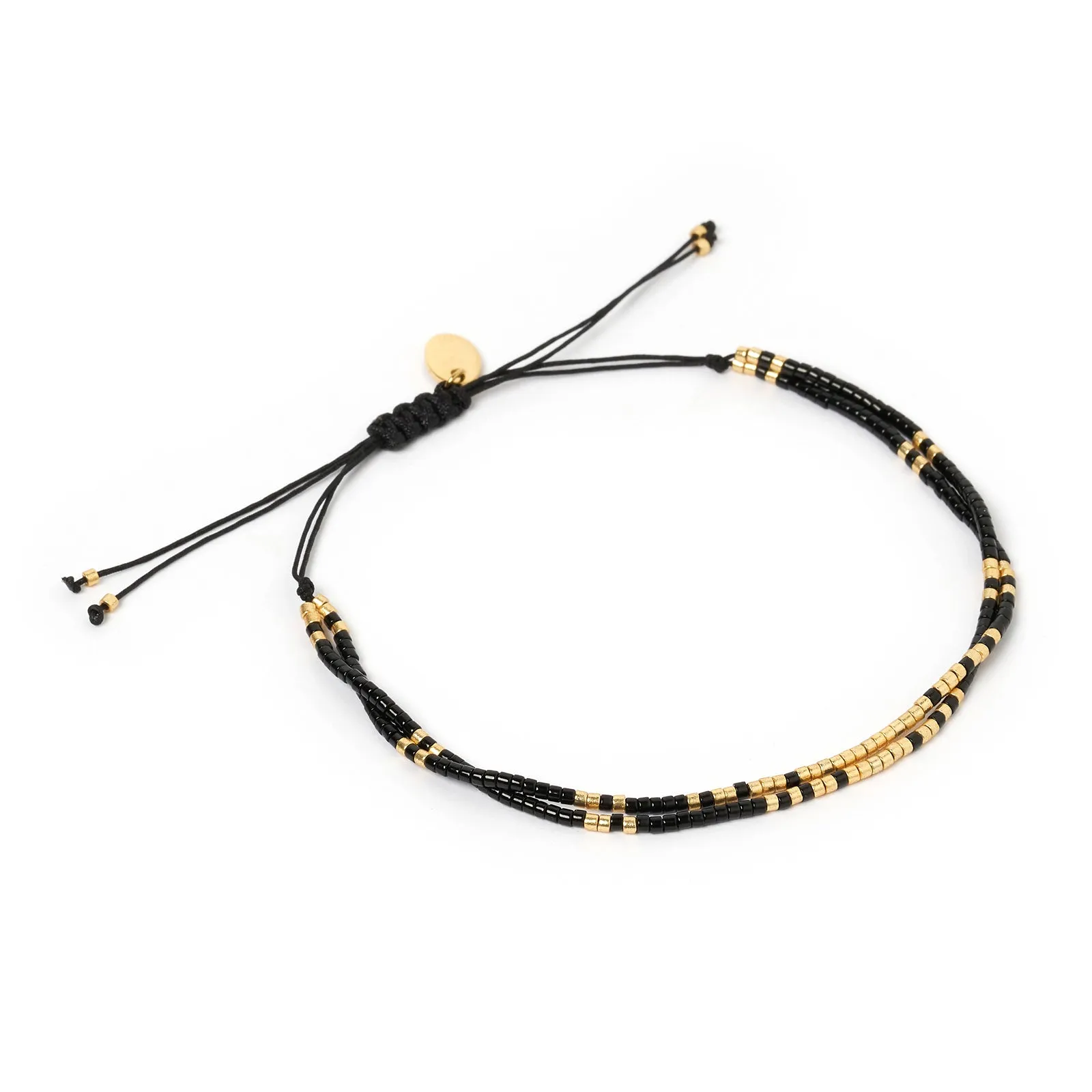 Velma Bracelet Stack - Black